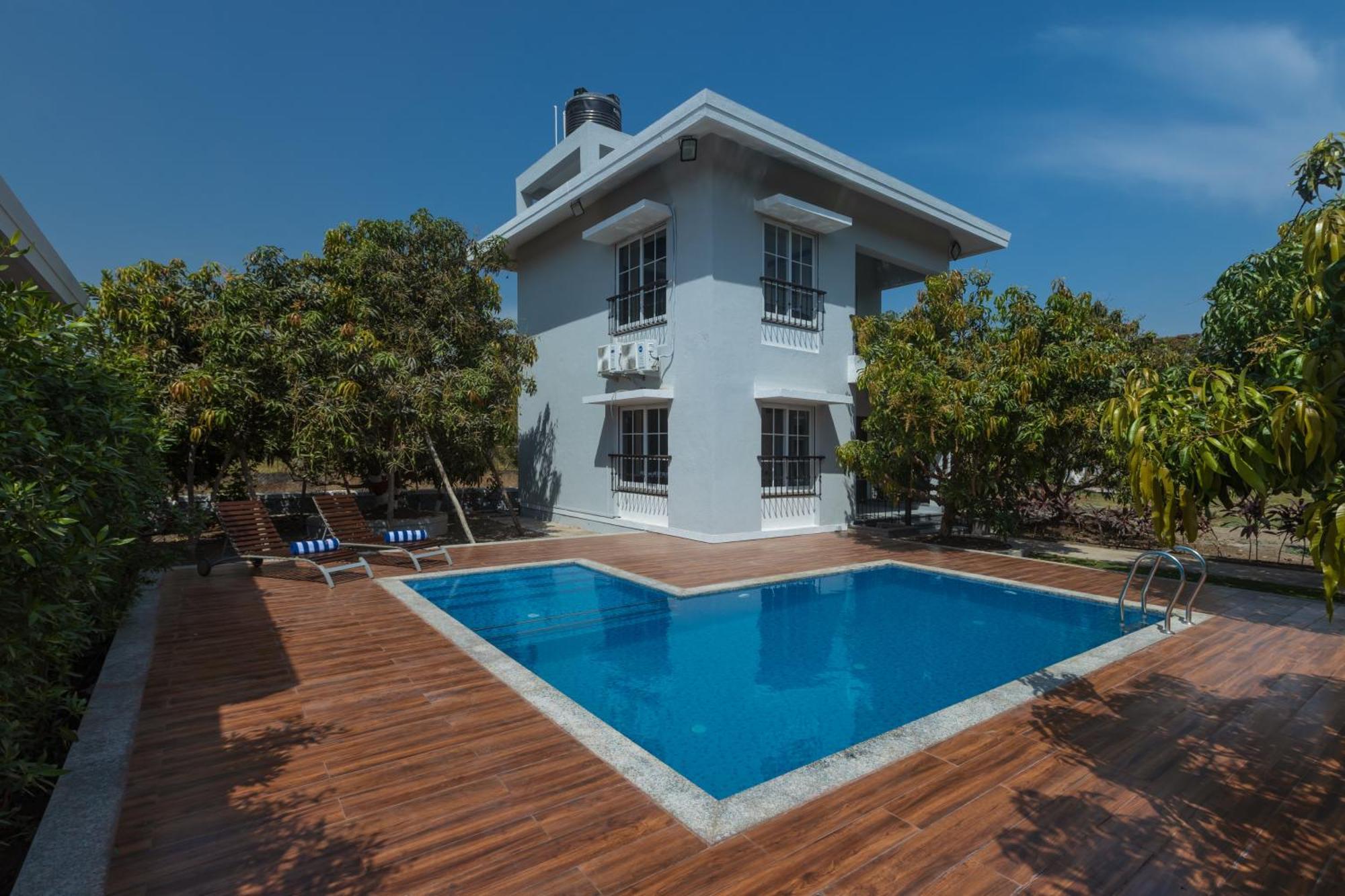 Saffronstays Serene Retreat, Alibaug Alībāg Exteriér fotografie